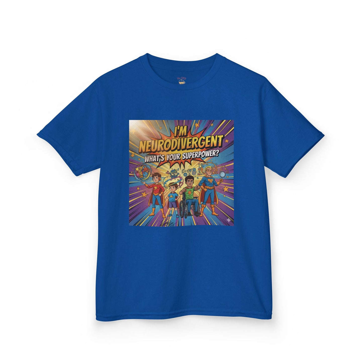 Neurodivergent Kids Tee - Support Differences with Style | SPED Kids T-Shirt