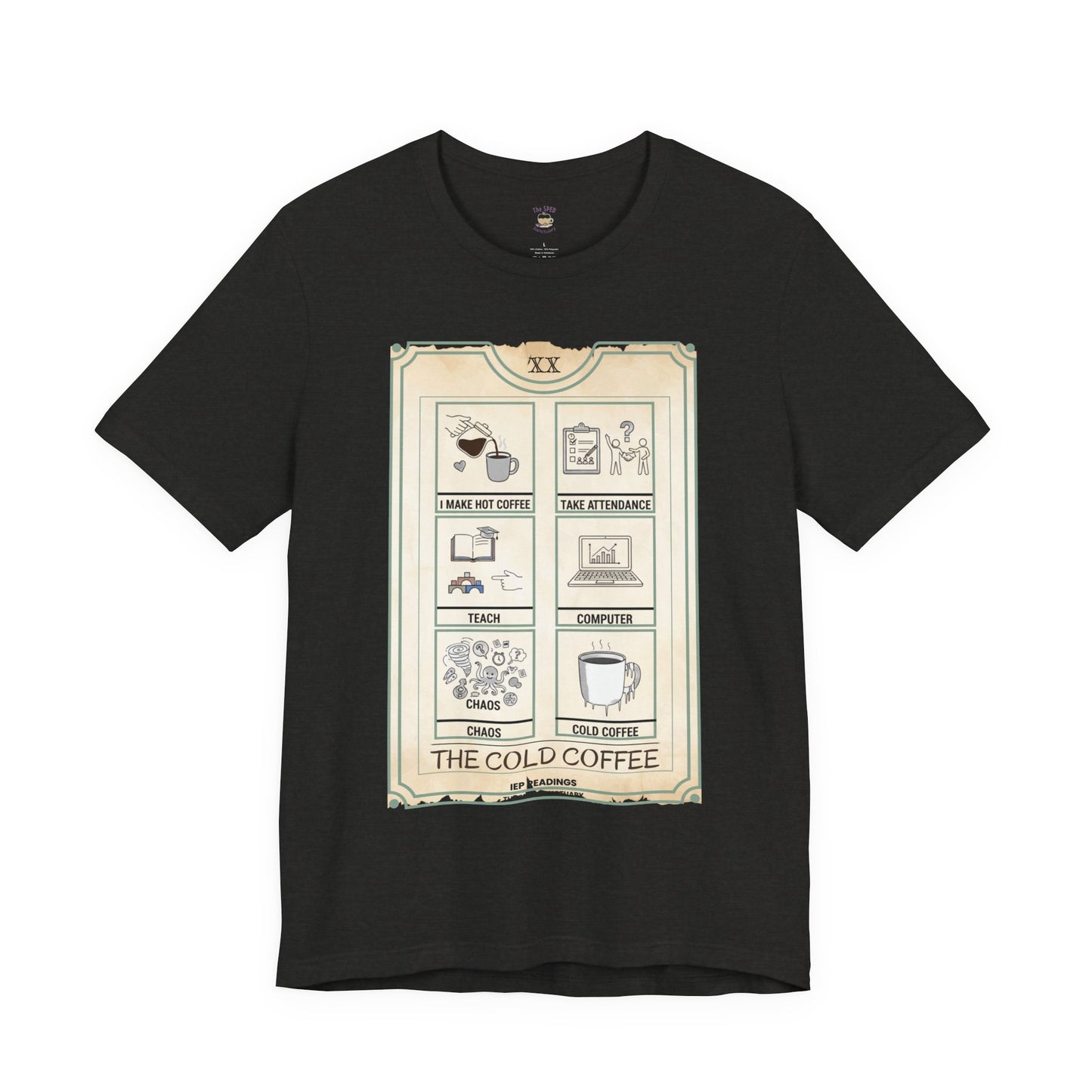 Cold Coffee Lovers AAC TEE | SPED Sanctuary T-Shirt
