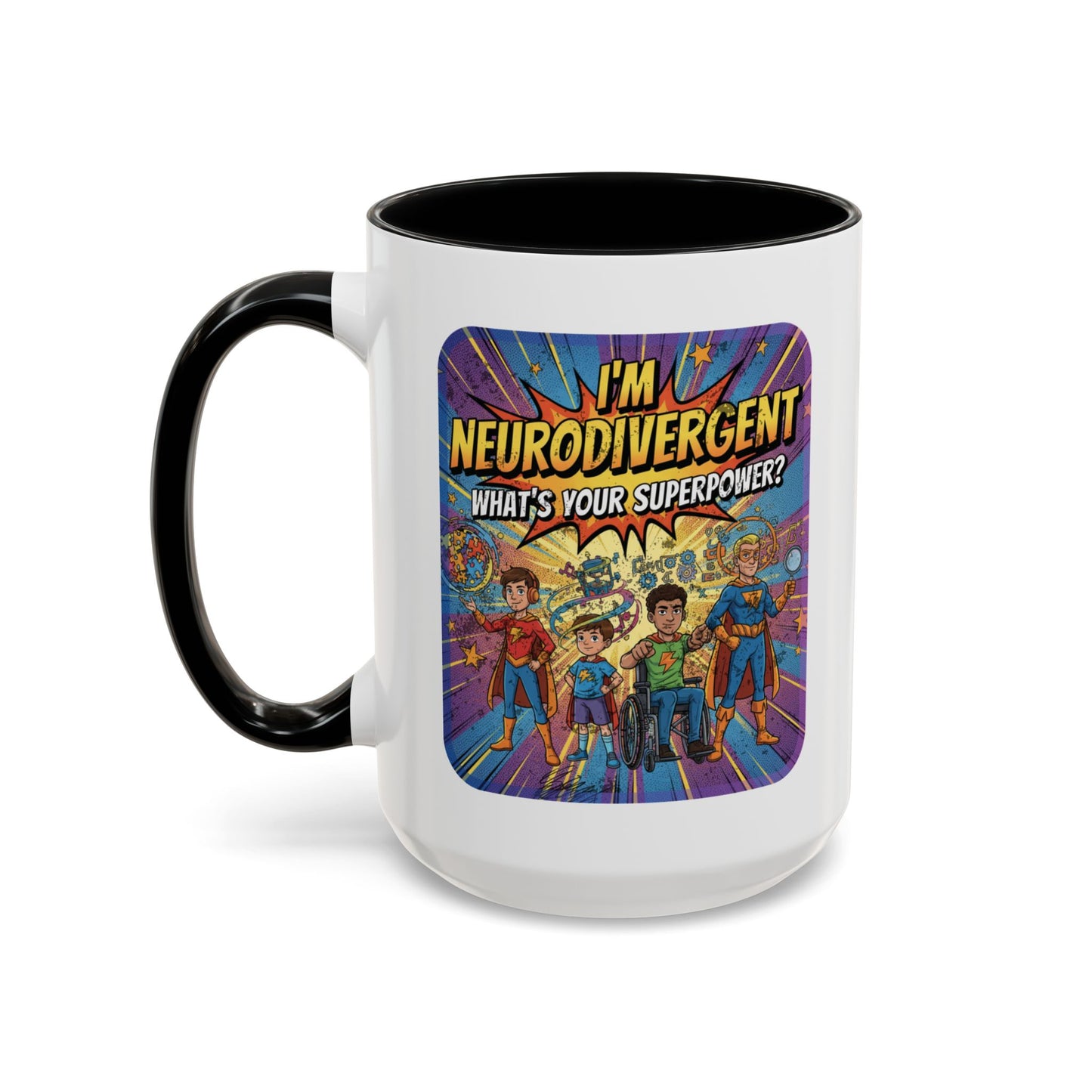Neurodivergent Superpower Coffee Mug | SPED Sanctuary Mug