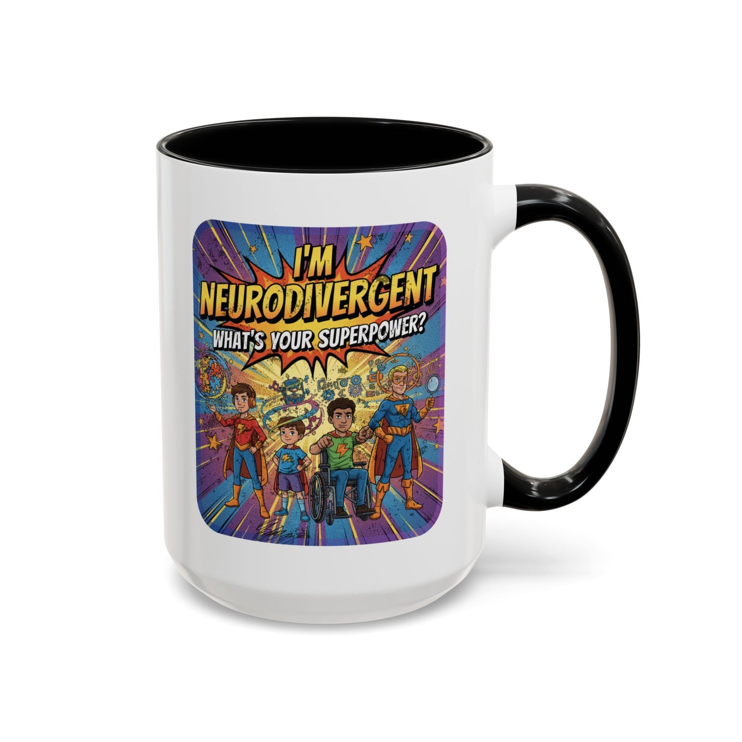 Neurodivergent Superpower Coffee Mug | SPED Sanctuary Mug