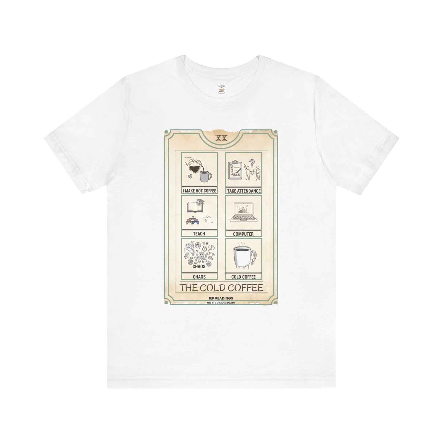 Cold Coffee Lovers AAC TEE | SPED Sanctuary T-Shirt