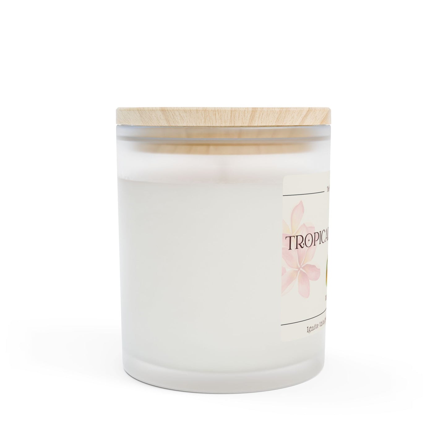 Tropical Transition Mango Coconut Aromatherapy Candle, 11oz | The SPED Sanctuary Candle