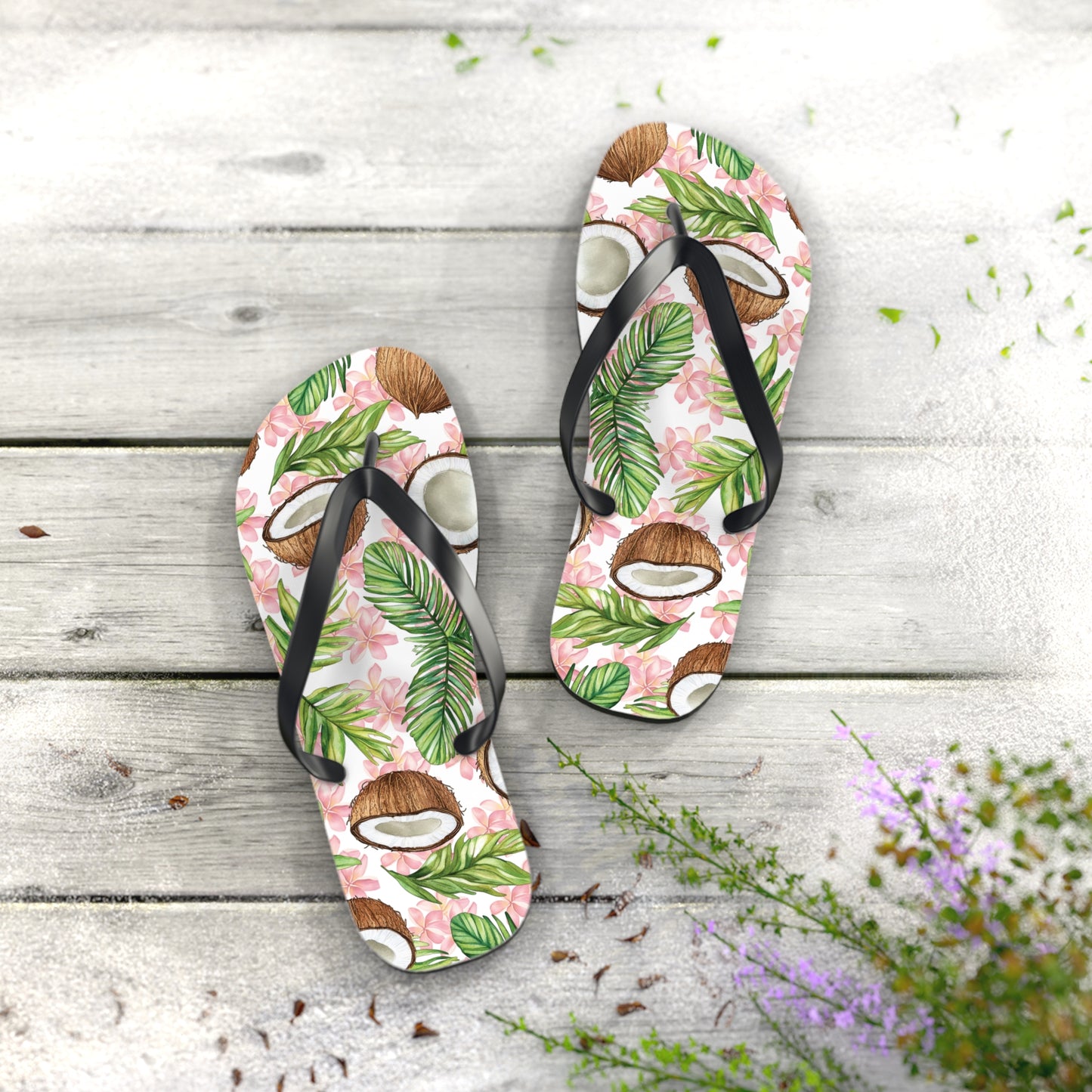 Tropical Flip Flops | The SPED Sanctuary Shoes