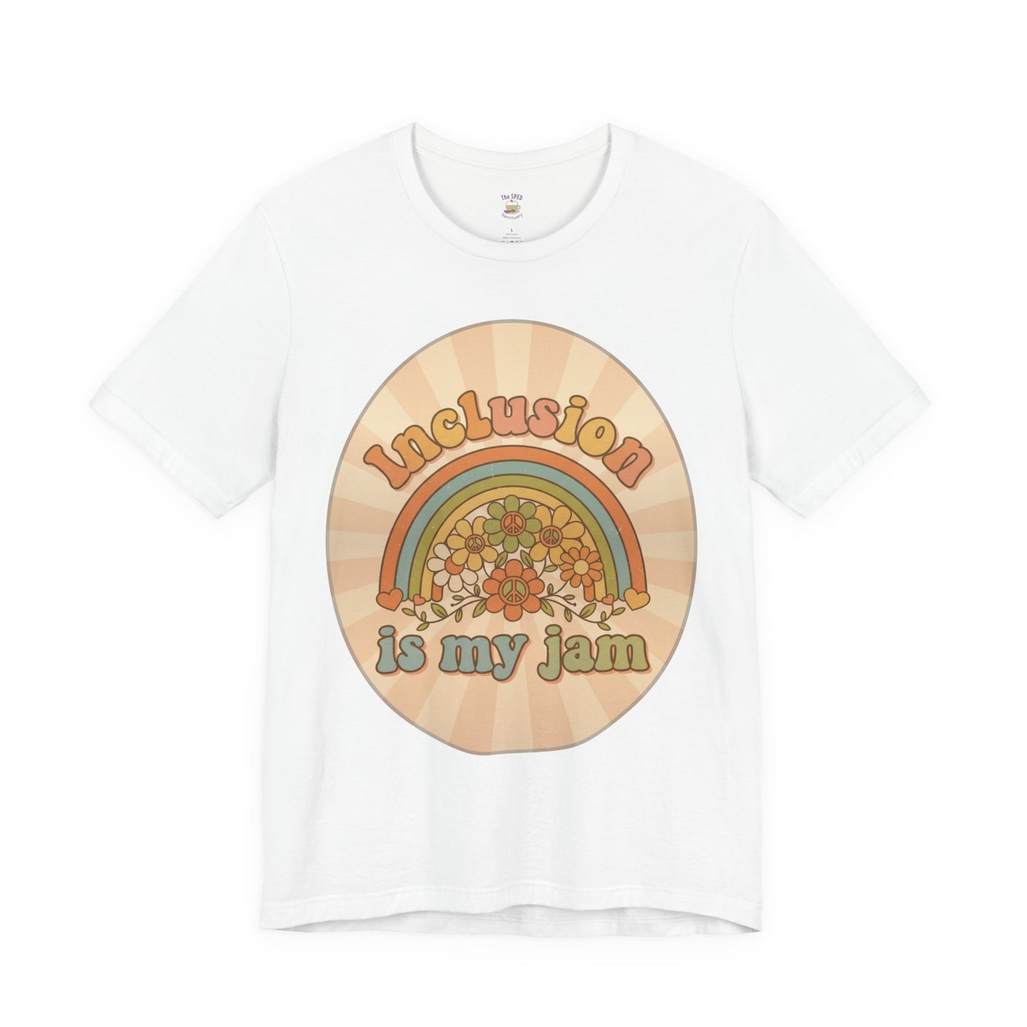 Inclusivity Rainbow TEE | SPED Sanctuary T-Shirt