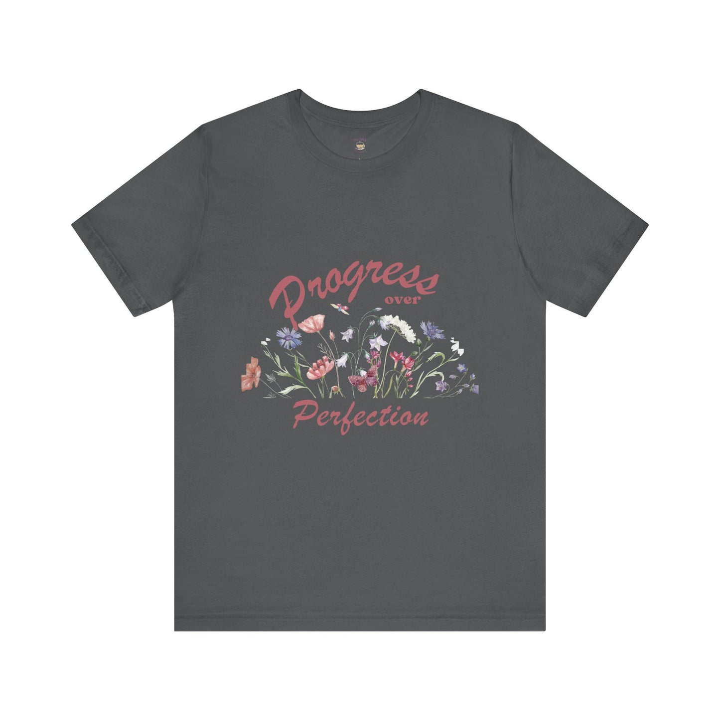Progress Over Perfection Floral TEE | SPED Sanctuary T-Shirt