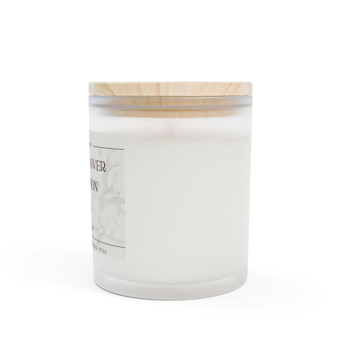 Progress Over Perfection Oakmoss & Amber Aromatherapy Candle — 11oz | The SPED Sanctuary Candle