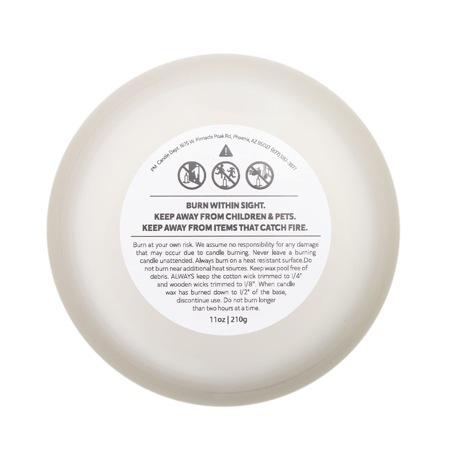 Sea Salt Serenity Aromatherapy Sea Minerals Candle, 11oz | The SPED Sanctuary