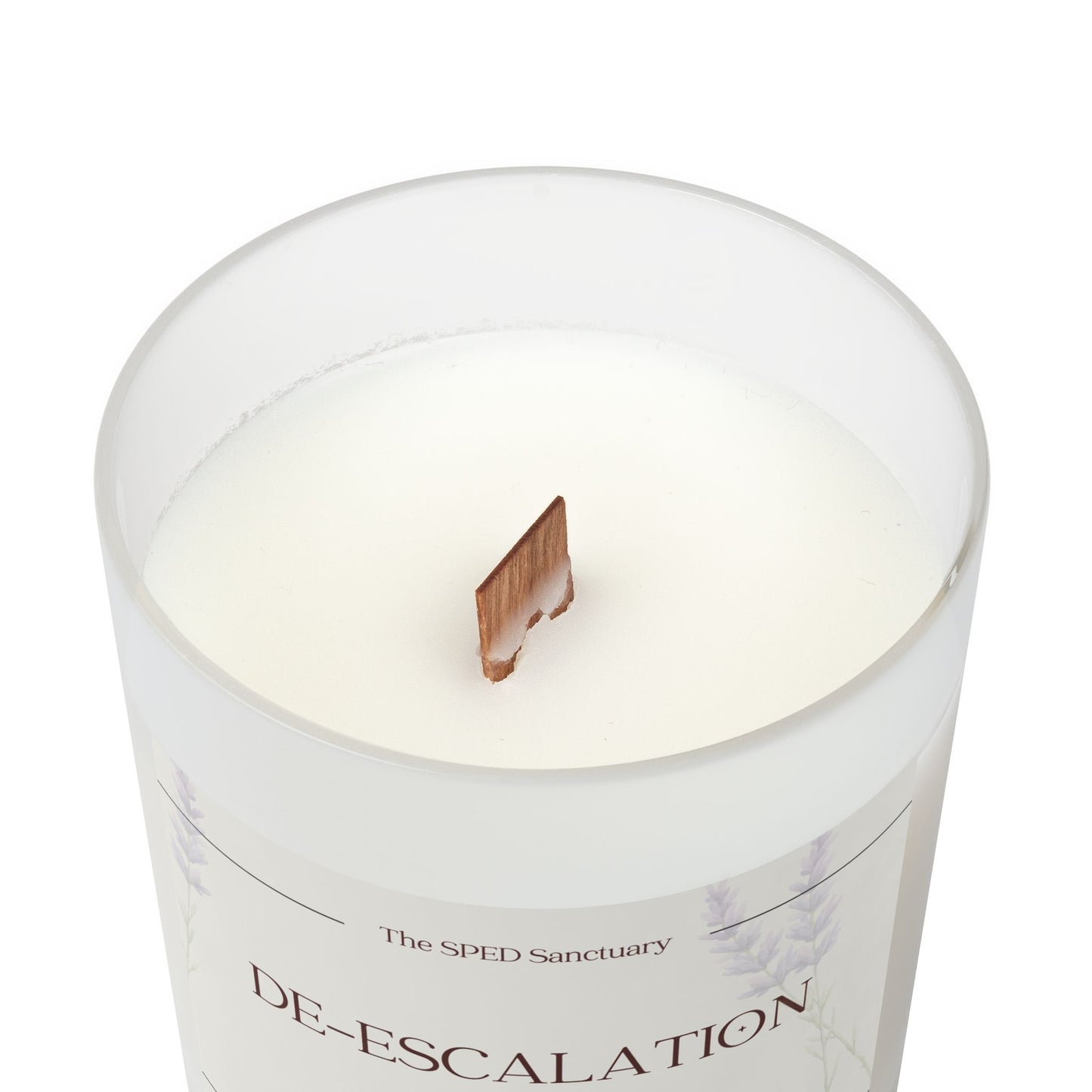 De-Escalation Lavender Aromatherapy Candle — 11oz | The SPED Sanctuary Candle