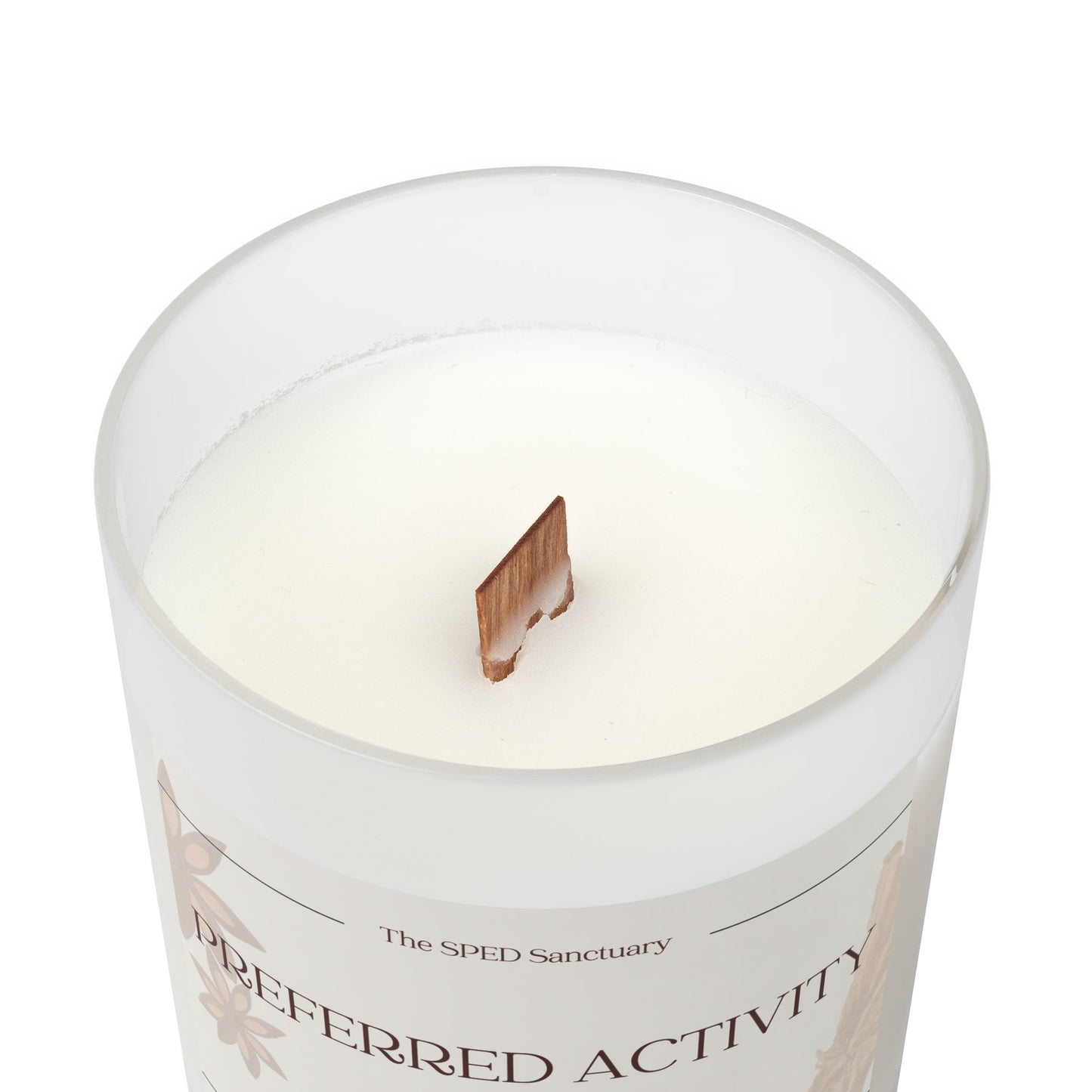 Preferred Activity Cinnamon Chai Aromatherapy Candle — 11oz | The SPED Sanctuary Candle