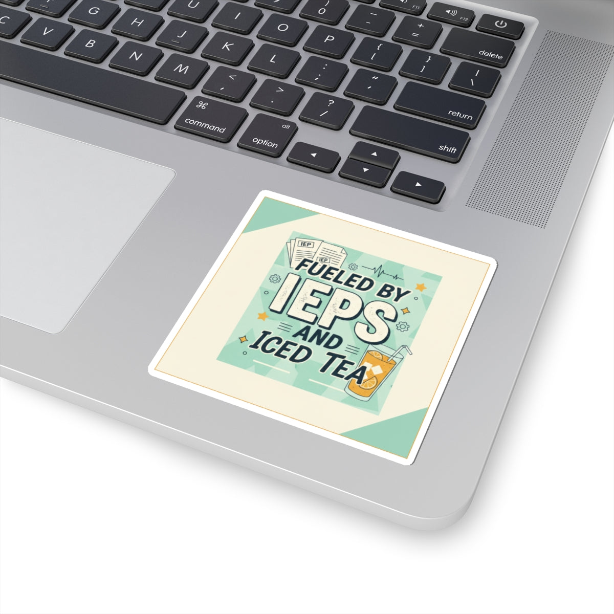 Fueled by IEPs and Iced Tea Sticker | SPED Sanctuary Sticker