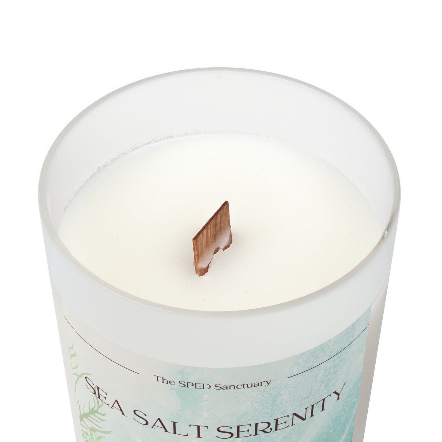 Sea Salt Serenity Aromatherapy Sea Minerals Candle, 11oz | The SPED Sanctuary