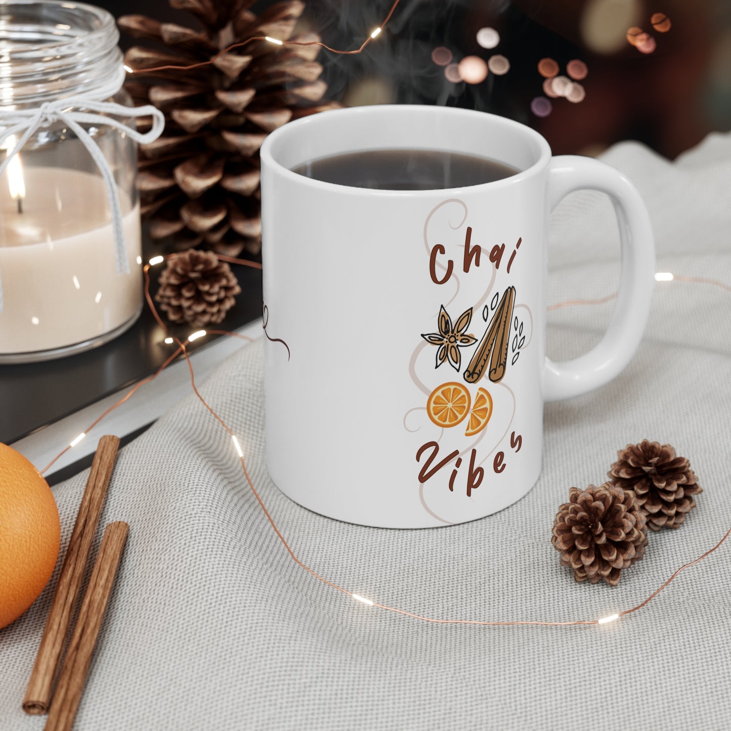 Chai Vibes Cozy Spices 11oz Mug | The SPED Sanctuary Mug