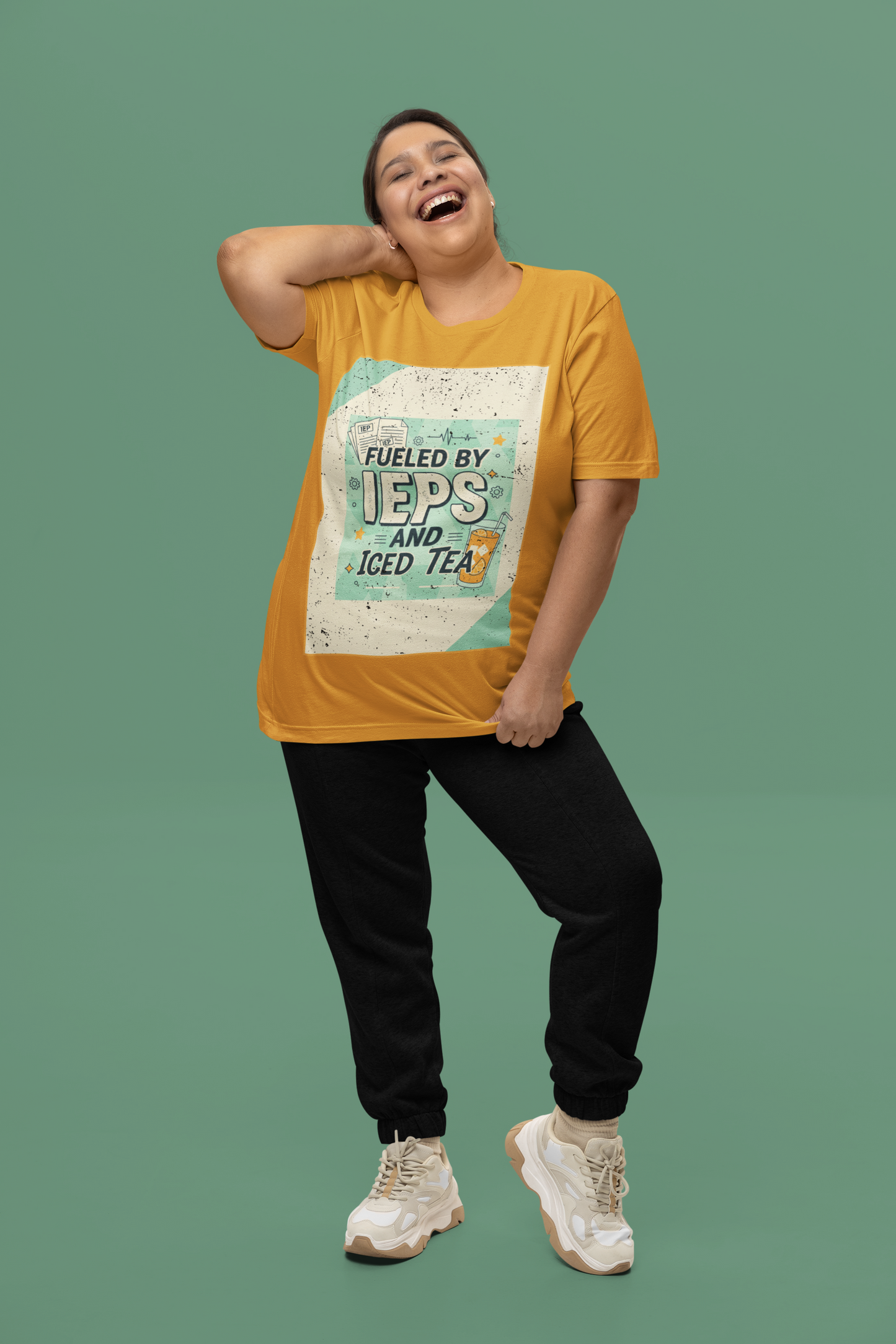 "Fueled by IEPs and Iced Tea" TEE | SPED Sanctuary T-Shirt