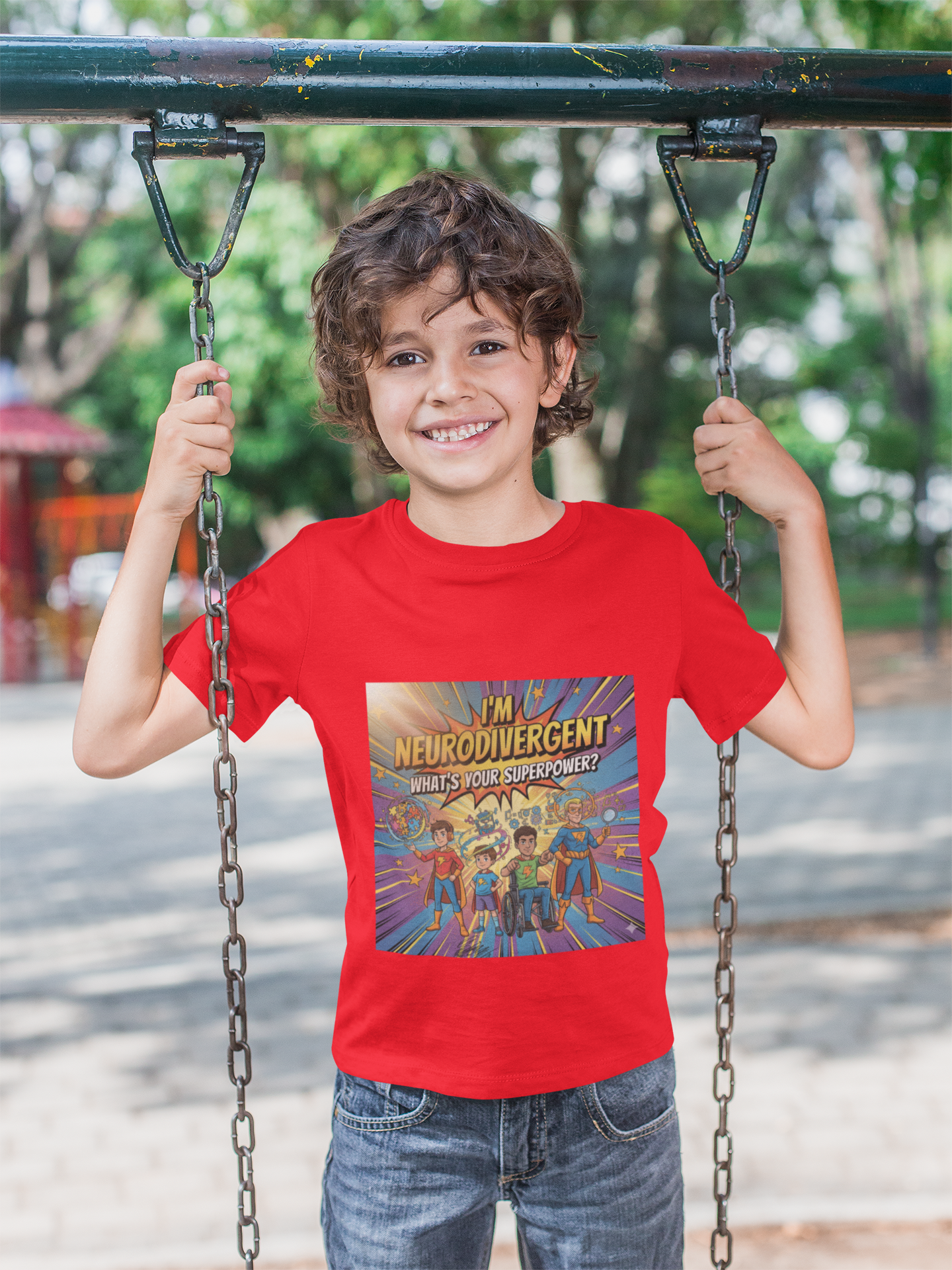 Neurodivergent Kids Tee - Support Differences with Style | SPED Kids T-Shirt